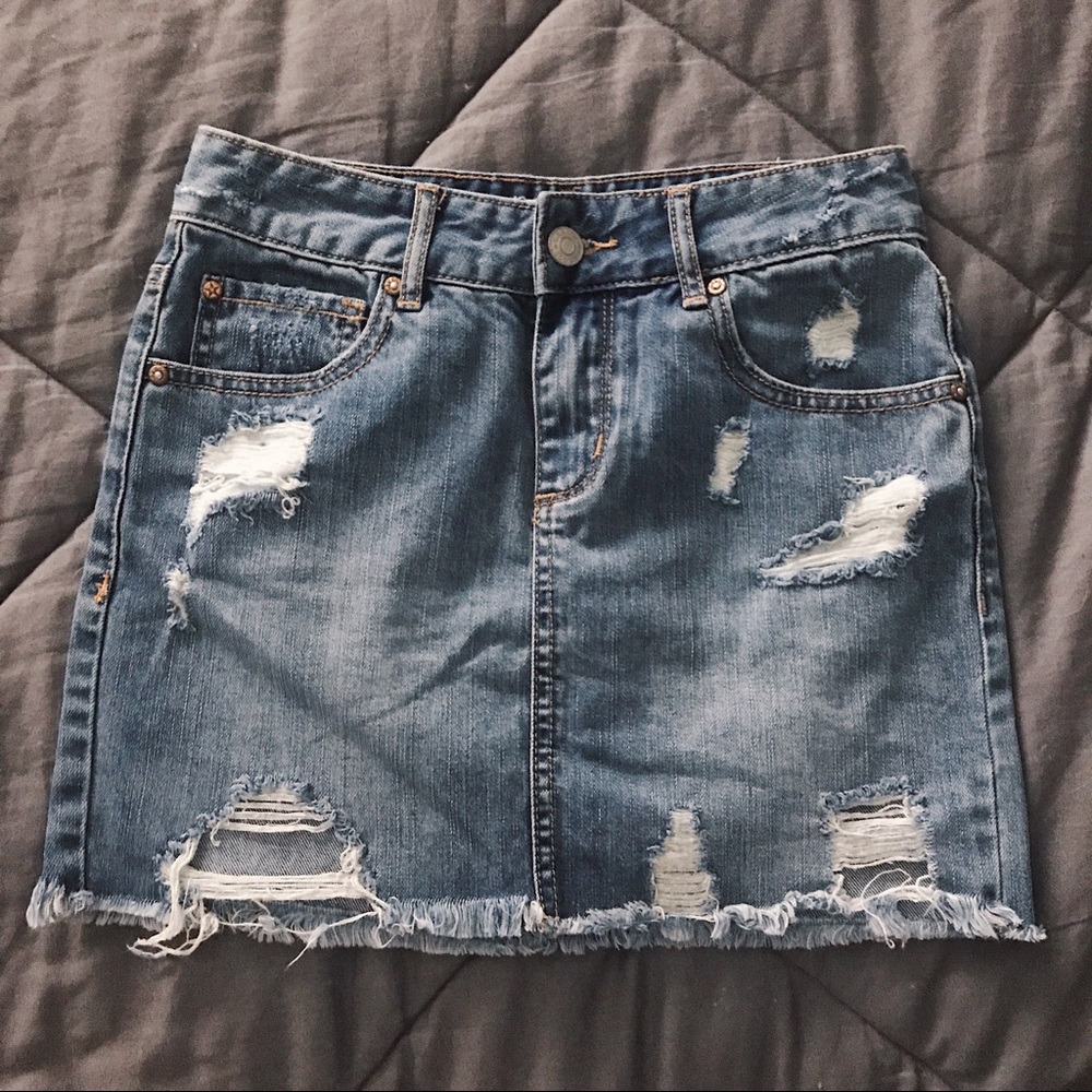 GRG Denim mini skirt